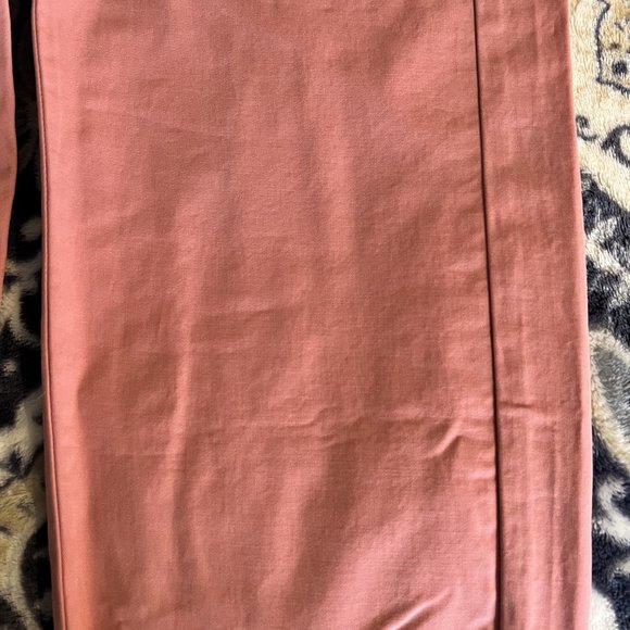 J Crew Pink Chinos naturally distressed size 24 Petite NWT - Picture 6 of 16